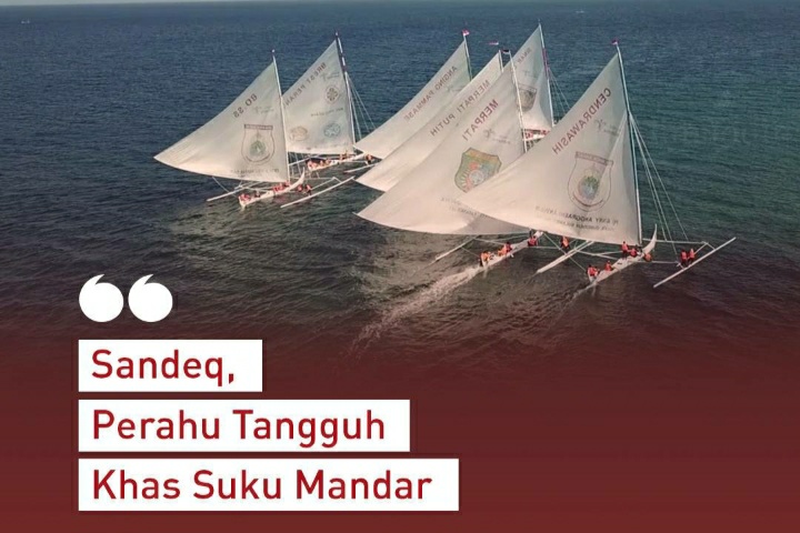Sandeq, Perahu Cadik Tercepat, Kebanggaan Orang Mandar Ikon maritim dari Sulawesi Barat.