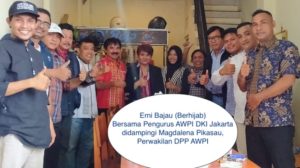 Erni Bajau Ditunjuk sebagai Ketua DPD Asosiasi Wartawan Profesional Indonesia (AWPI) DKI Jakarta