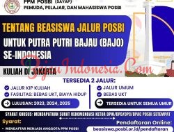 Tentang Beasiswa Jalur POSBI