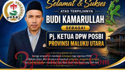 Budi Kamarullah Kantongi Mandat Ketua DPW POSBI Maluku Utara, DPP Dorong Pembentukan Kepengurusan hingga Tingkat Desa